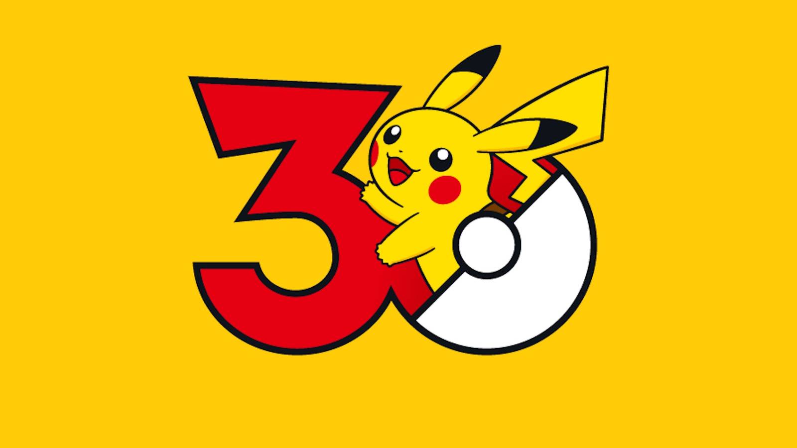 Pokemon 30 Logo